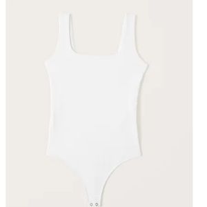 Abercrombie and Fitch white body suit